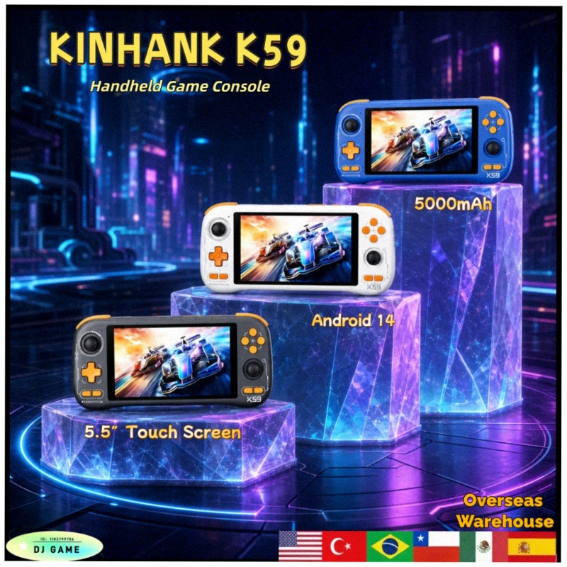 Gaming Console Under 5000 - Consola de Juegos Portátil KINHANK K59
