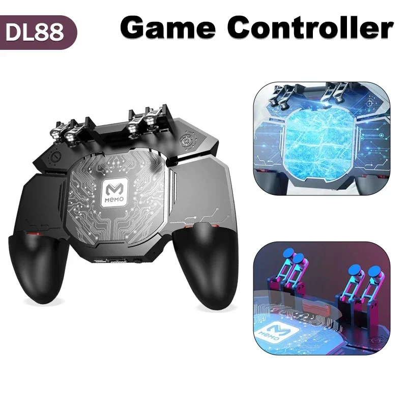 Gaming Console For Phone - MEMO DL88 ventilador enfriador de teléfono