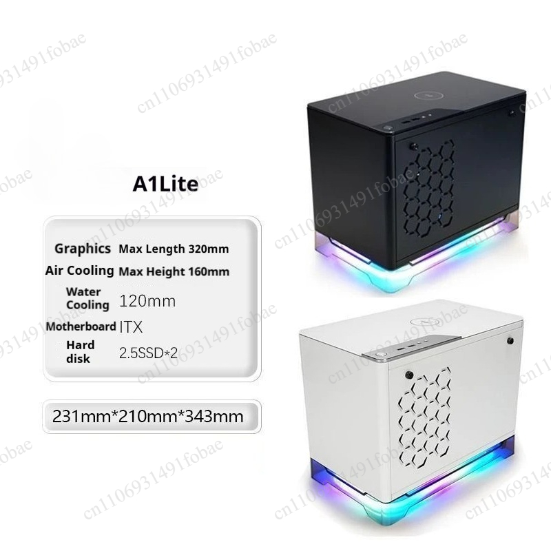 Gaming Console In - Caja Mini ITX A1 Lite, Compatible