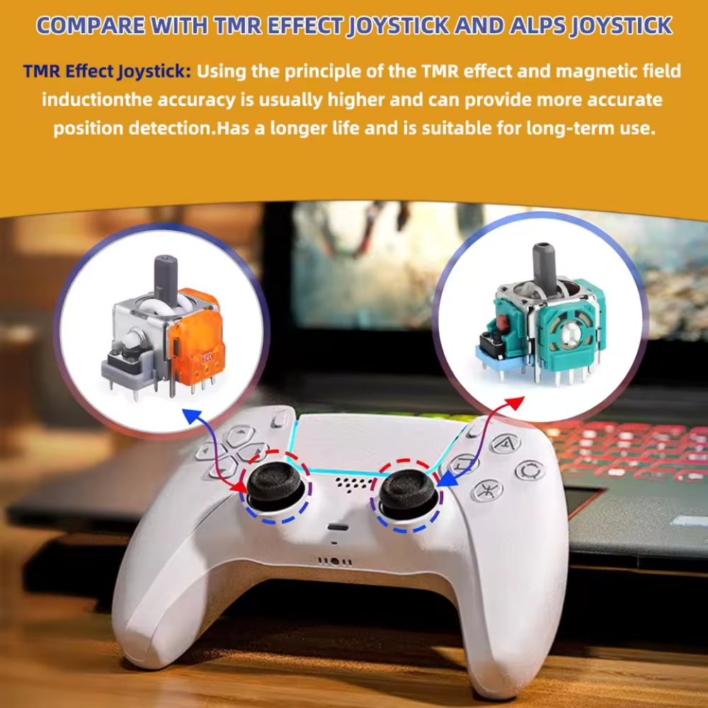 Joystick de efecto TMR de repu - Gaming Console In Tv reseña y precio