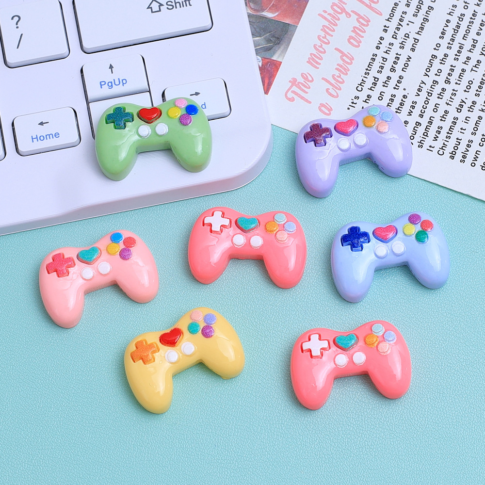 5 piezas de dijes de resina co - Gaming Console Keychain reseña y precio