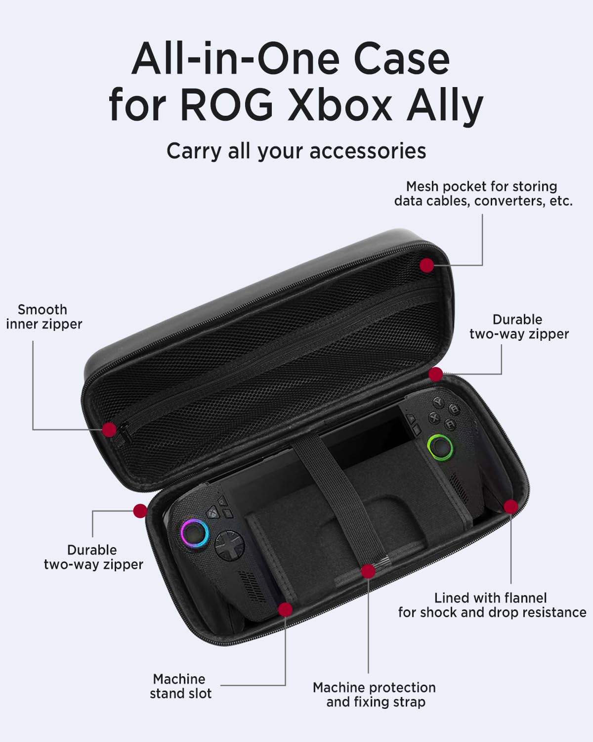 Estuche de Viaje para Consola  - Gaming Console Rog Ally reseña y precio