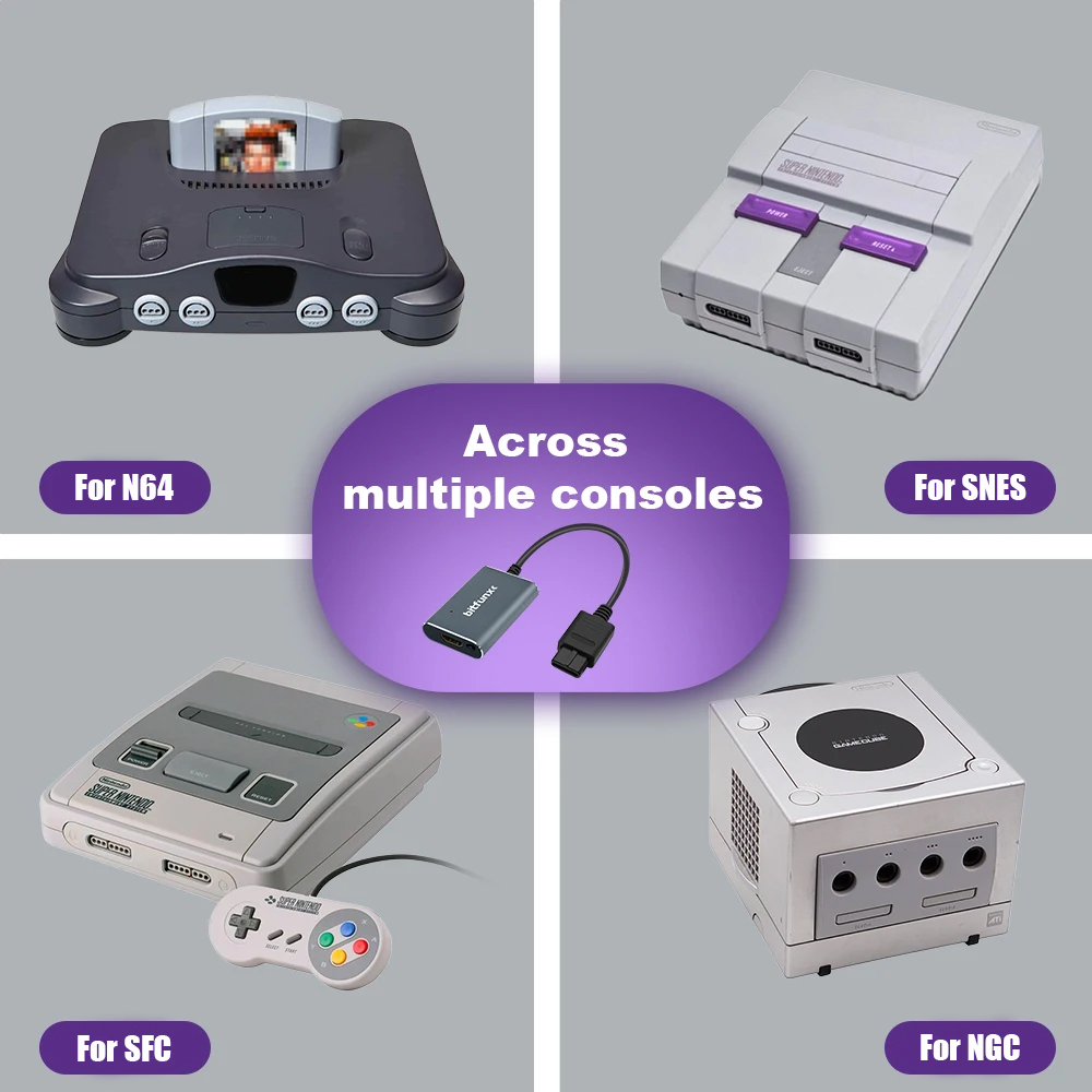 Adaptador Bitfunx 720P Svideo/ - Gaming Console In Tv reseña y precio